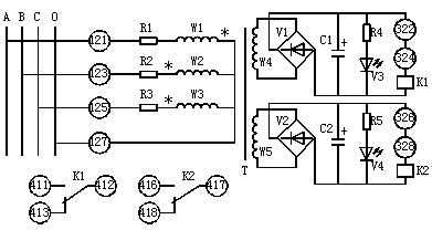 剝線機設(shè)計電路圖